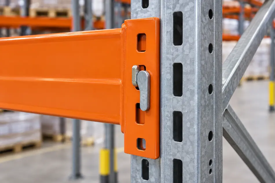 Components Explained 7 Racking beam safety locks